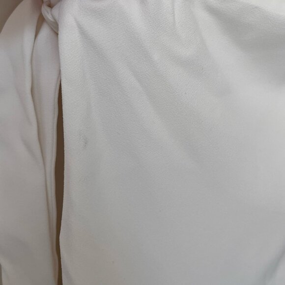 NWT ZARA White Sleeveless Cowl Neck Belted Jumpsuit S BLOGGER FAV - Picture 15 of 16